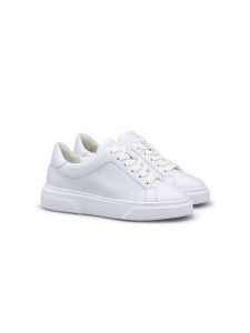 LLOYD Skórzane sneakersy w kolorze białym rozmiar: 36. Białe trampki LLOYD, bez wzorów, bez zapięcia. Za 390,45 zł.