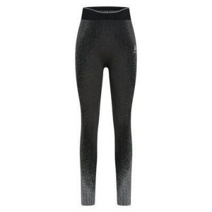 Legginsy termoaktywne damskie Odlo Blackcomb Eco BL Bottom Long. Niebieskie legginsy ODLO, bez wzorów. Za 298,99 zł.