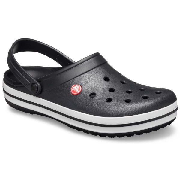 Crocs Damskie Buty Chodaki Klapki Crocband 11016 Clog. Białe klapki Crocs, bez wzorów, z materiału, bez obcasa. Za 289,99 zł.