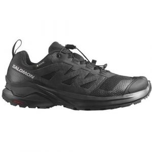 Buty trekkingowe damskie Salomon Trailowe X-adventure Gtx Gore-tex. Czarne buty trekkingowe Salomon, z gore-texu, bez zapięcia. Za 634,00 zł.