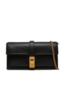 DKNY Torebka Alora R43GYG53 Czarny. Czarne torebki wieczorowe DKNY, bez wzorów, ze skóry, bez dodatków. Za 639,99 zł.