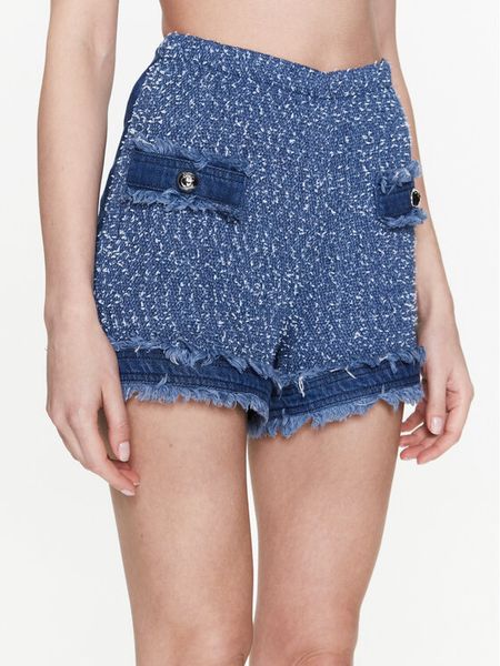 Pinko Szorty materiałowe 100405 A0I3 Niebieski Regular Fit. Niebieskie szorty Pinko, bez wzorów, z bawełny. Za 1 219,00 zł.