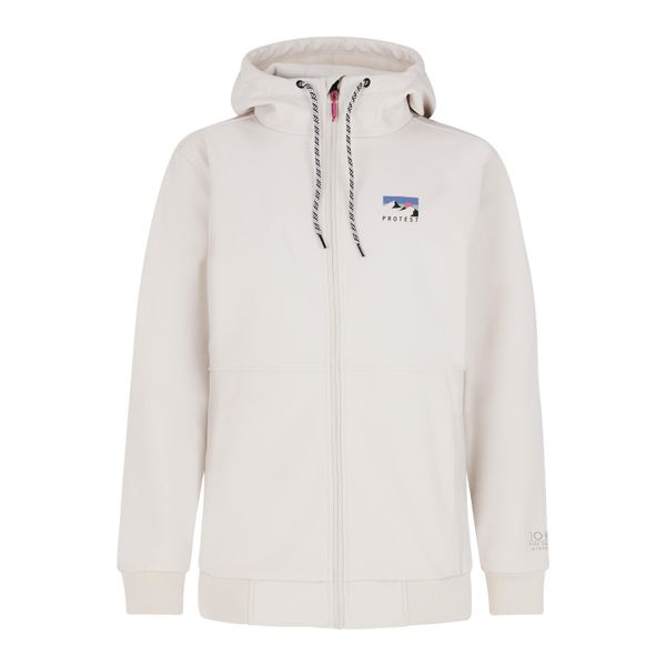 Damska kurtka narciarska z kapturem Protest Kym. Białe kurtki Protest, na zimę, bez wzorów, z materiału, z kapturem, narciarskie. Za 489,45 zł.