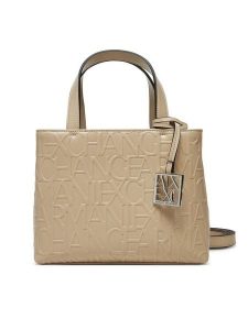 Armani Exchange Torebka 942647 CC793 U1092 Beżowy. Brązowe torebki klasyczne Armani Exchange, bez wzorów, ze skóry, bez dodatków. Za 429,99 zł.