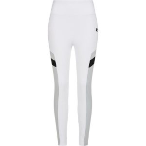 Damskie legginsy sportowe z wysoką talią Urban Classics starter. Białe legginsy Starter, bez wzorów. Za 213,00 zł.