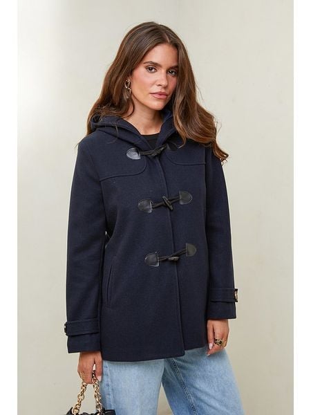 L'armoire de Suzette Kurtka przejściowa w kolorze granatowym rozmiar: 40. Niebieskie kurtki L'armoire de Suzette, l, bez wzorów, bez kaptura. Za 165,71 zł.