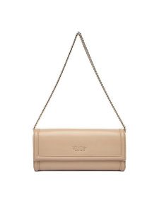 Nine West Torebka EO-Greene Charm-LDA8374 Beżowy. Brązowe torebki klasyczne Nine West, bez wzorów, z materiału, bez dodatków. Za 219,99 zł.