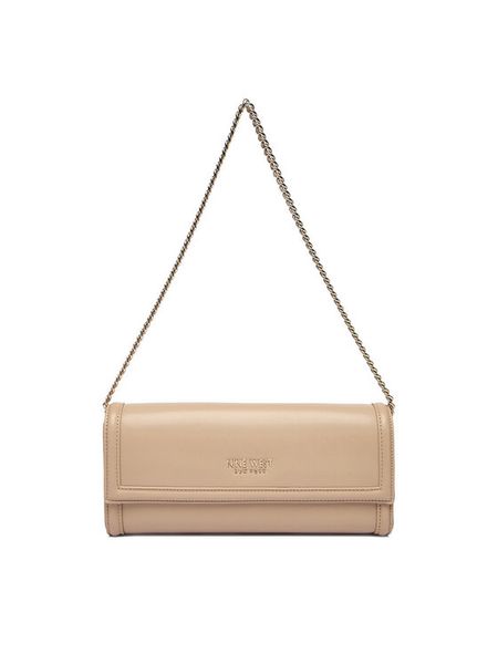 Nine West Torebka EO-Greene Charm-LDA8374 Beżowy. Brązowe torebki klasyczne Nine West, bez wzorów, z materiału, bez dodatków. Za 119,99 zł.