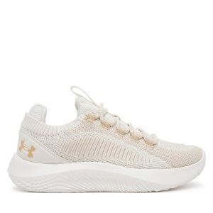 Buty na siłownię Under Armour. Brązowe buty sportowe Under Armour, bez wzorów, bez zapięcia, na fitness i siłownię. Za 379,99 zł.