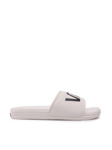 Vans Klapki La Costa Slide-On VN0A5HFEX0Z1 Biały. Białe klapki Vans, bez wzorów, ze skóry, bez obcasa. Za 89,00 zł.