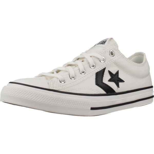 Tenisówki Converse Model Star Player 76 Kolor Biały. Białe trampki Converse, bez wzorów, z tkaniny, bez zapięcia. Za 229,99 zł.