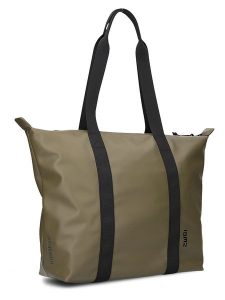 Zwei Shopper bag "Cargo CA150" w kolorze zielonym - 51 x 31 x 18 cm rozmiar: onesize. Zielone shopper bag Zwei, bez wzorów, z materiału, na ramię, bez dodatków. Za 134,85 zł.