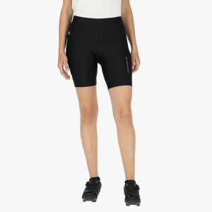 Krótkie Legginsy Kolarstwo Kobieta Core Oddychający. Czarne legginsy SWEDEMOUNT, bez wzorów, z materiału, krótkie. Za 209,99 zł.