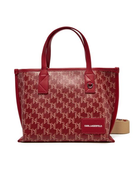 KARL LAGERFELD Torebka A1W30184 Czerwony. Czerwone torebki klasyczne KARL LAGERFELD, bez wzorów, ze skóry, bez dodatków. Za 509,99 zł.