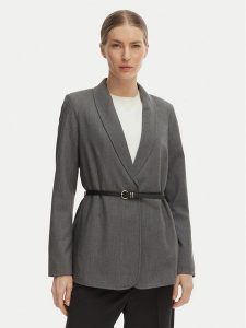 Vero Moda Marynarka Tahia 10339989 Szary Regular Fit. Szare marynarki i żakiety Vero Moda, bez wzorów, z syntetyku. Za 269,99 zł.
