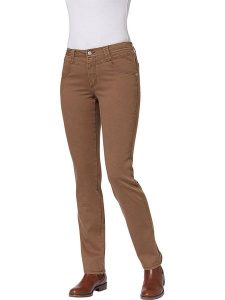WITT WEIDEN Dżinsy - Slim fit - w kolorze jasnobrązowym rozmiar: 42. Brązowe jeansy WITT WEIDEN, bez wzorów. Za 65,85 zł.