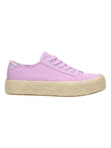 Claudia Ghizzani Espadryle w kolorze fioletowym rozmiar: 37. Różowe espadryle Claudia Ghizzani, bez wzorów, bez obcasa, na platformie. Za 83,42 zł.