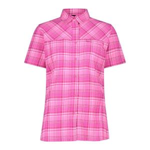 Koszula damska turystyczne CMP 34S5756. Czerwone koszule CMP, m, bez wzorów, bez kołnierzyka, bez ramiączek. Za 310,25 zł.