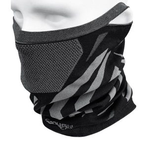 Komin termoaktywny bezszwowy Rough Radical Soul. Czarne szaliki ROUGH RADICAL, na zimę, bez wzorów. Za 59,90 zł.