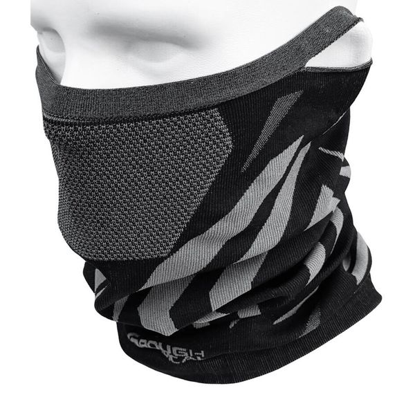 Komin termoaktywny bezszwowy Rough Radical Soul. Czarne szaliki ROUGH RADICAL, na zimę, bez wzorów. W wyprzedaży za 41,93 zł.