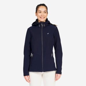 Kurtka softshell damska Tribord Sailing 900. Niebieskie swetry klasyczne TRIBORD, m, z polaru, bez kołnierzyka. Za 269,99 zł.