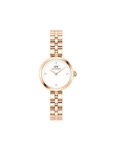 Daniel Wellington Zegarek Elan Lumine DW00100717 Różowy. Czerwone, analogowe zegarki Daniel Wellington. Za 849,99 zł.