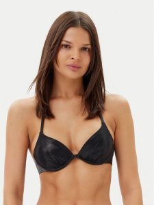 Chantelle Góra od bikini Pulp Metallic C22KMA Czarny. Czarne bikini Chantelle, bez wzorów, z syntetyku. Za 199,99 zł.