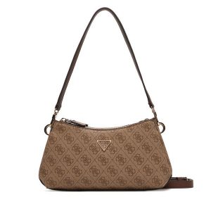 Torebka Guess. Brązowe torebki klasyczne Guess, z aplikacjami, bez dodatków. Za 589,99 zł.