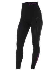 Termoaktywne damskie legginsy narciarskie Thermo. Czarne legginsy Brubeck, bez wzorów, z dzianiny, długie. Za 149,00 zł.