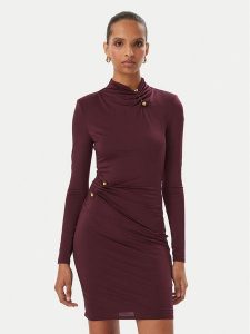 Marciano Guess Sukienka koktajlowa G6BK20 K6523 Fioletowy Slim Fit. Fioletowe sukienki Marciano Guess, z aplikacjami, z syntetyku, wizytowe, bez kołnierzyka, bez ramiączek. Za 662,99 zł.