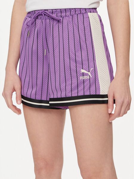 Puma Szorty sportowe T7 For The Fanbase 624345 Fioletowy Regular Fit. Fioletowe spodenki sportowe Puma, l, bez wzorów, z syntetyku. Za 164,99 zł.