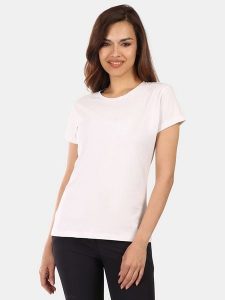 Kilpi Koszulka "Promo" w kolorze białym rozmiar: 42. Białe bluzki Kilpi, bez wzorów, bez kołnierzyka, bez ramiączek. Za 60,99 zł.