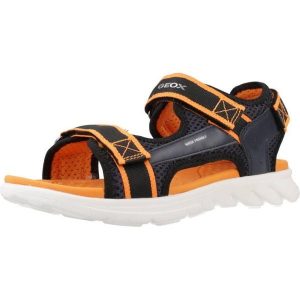 Sandały Geox J Sandal Airadyum B. Brązowe buty trekkingowe Geox, z syntetyku, bez zapięcia. Za 171,99 zł.