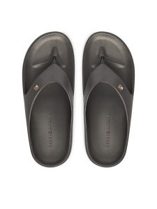 Tommy Hilfiger Japonki FW0FW09201 Szary. Szare klapki TOMMY HILFIGER, bez wzorów, z syntetyku, bez obcasa. Za 189,99 zł.