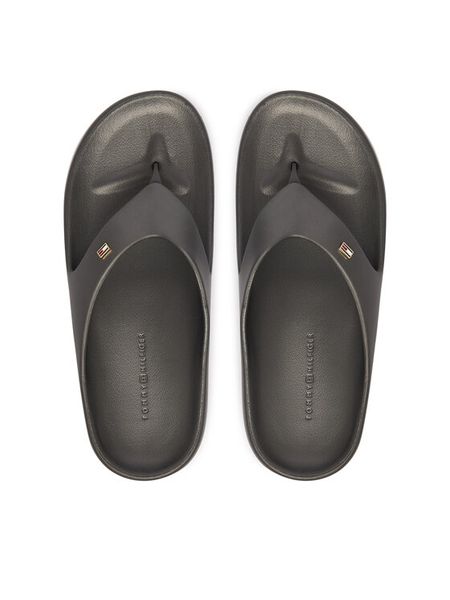 Tommy Hilfiger Japonki FW0FW09201 Szary. Szare klapki TOMMY HILFIGER, bez wzorów, z syntetyku, bez obcasa. Za 189,99 zł.