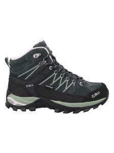 CMP Skórzane buty trekkingowe "Rigel Mid" w kolorze zielonym rozmiar: 41. Zielone buty trekkingowe CMP, bez zapięcia. Za 244,95 zł.