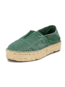 Natural world Espadryle w kolorze zielonym rozmiar: 42. Zielone espadryle Natural World, bez wzorów, bez obcasa. Za 92,21 zł.
