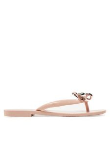 Melissa Japonki Melissa Harmonic Chrome X Ad 35997 Różowy. Czerwone klapki Melissa, bez wzorów, z tworzywa sztucznego, bez obcasa. Za 269,99 zł.