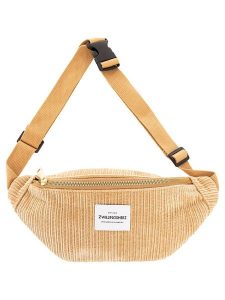 Zwillingsherz Saszetka "Uni" w kolorze beżowym - 30 x 13 cm rozmiar: onesize. Brązowe nerki i saszetki Zwillingsherz, bez wzorów, z materiału. Za 86,95 zł.