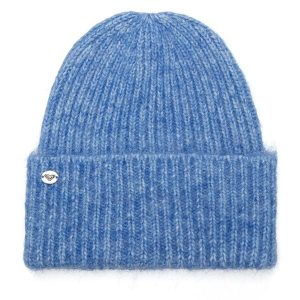 Czapka Roxy. Niebieskie czapki Roxy, bez wzorów. Za 59,99 zł.