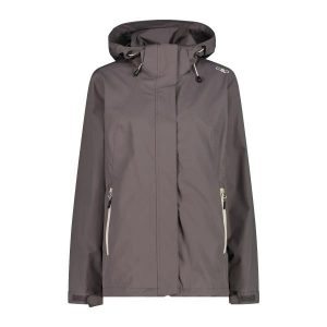 Damska wiatrówka CMP. Brązowe kurtki CMP, l, bez wzorów, z softshellu, bez kaptura. Za 349,40 zł.