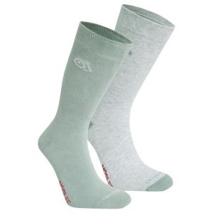 Skarpety Odstraszające Owady Dla Dorosłych Unisex (zestaw 2 Sztuk). Szare skarpetki Craghoppers, bez wzorów. Za 146,99 zł.