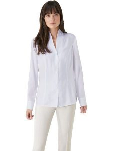 WITT WEIDEN Bluzka w kolorze białym rozmiar: 50. Białe bluzki WITT WEIDEN, bez wzorów, bez kołnierzyka, bez ramiączek. Za 78,99 zł.