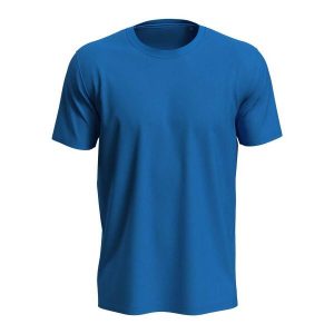 Koszulka Unisex Dla Dorosłych Lux. Niebieskie bluzki STEDMAN, xl, bez wzorów, sportowe, bez kołnierzyka, bez ramiączek. Za 56,99 zł.