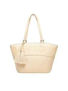 LOVE MOSCHINO Torebka JC4285PP0MKJ0104 Écru. Torebki klasyczne LOVE MOSCHINO, bez wzorów, ze skóry, bez dodatków. Za 449,99 zł.