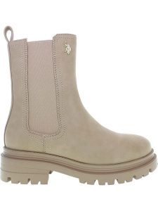 U.S. Polo Assn. Sztyblety w kolorze beżowym rozmiar: 38. Brązowe buty sportowe U.S. Polo Assn., bez wzorów, bez zapięcia. Za 244,95 zł.