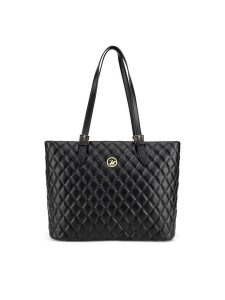 Beverly Hills Polo Club Torebka BHPC-K-038-06 Czarny. Czarne torebki klasyczne Beverly Hills Polo Club, bez wzorów, z tworzywa sztucznego, bez dodatków. Za 249,99 zł.