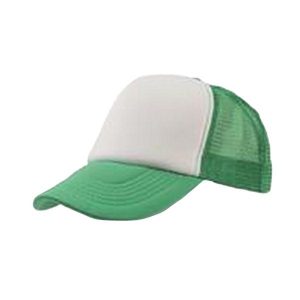 5panelowa Czapka Trucker Rapper. Białe czapki ATLANTIS, bez wzorów. Za 42,99 zł.