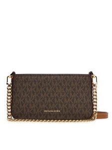 MICHAEL Michael Kors Torebka Bryant Small 32S5GYTU0B Brązowy. Brązowe torebki klasyczne MICHAEL Michael Kors, bez wzorów, ze skóry, bez dodatków. Za 629,99 zł.