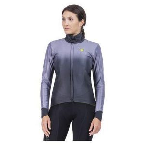 Kurtka rowerowa damska Alé Gradient grigio. Szare kurtki Ale Cycling, s, bez wzorów, bez kaptura. Za 499,99 zł.